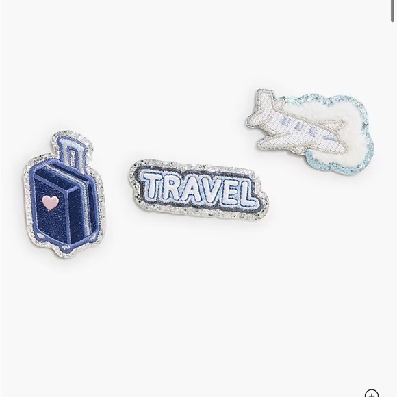 J crew Travel sticker patches set-of-three - Picture 1 of 3